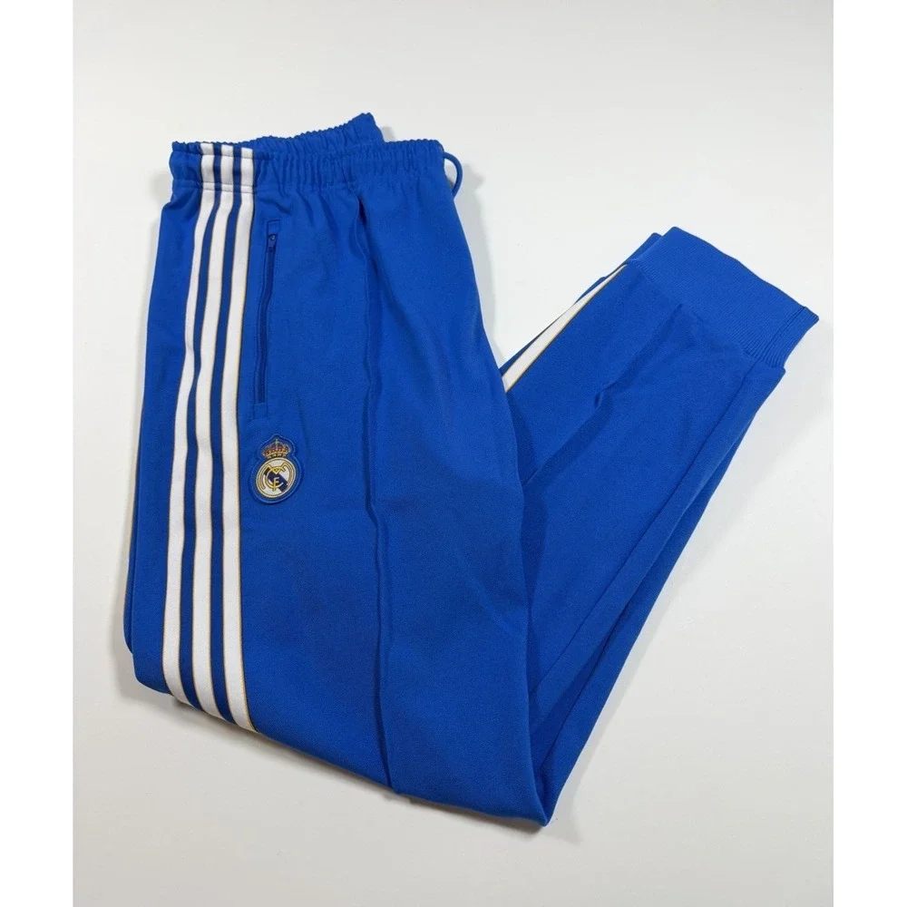 Adidas Real Madrid Terrace Icons Track Pants Blue Men's XL JN3057 NWT